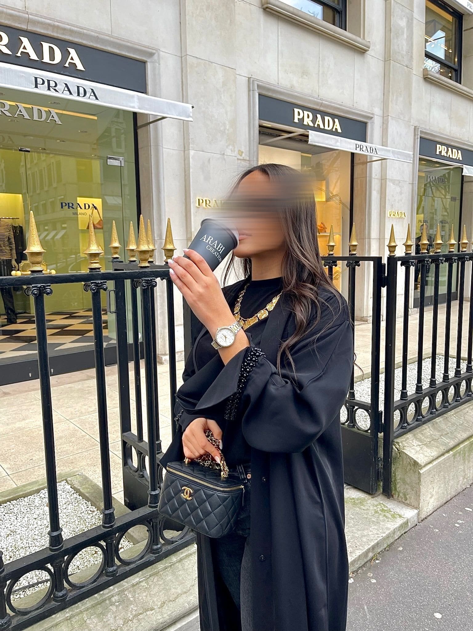 Soie de Minuit - Black Abaya